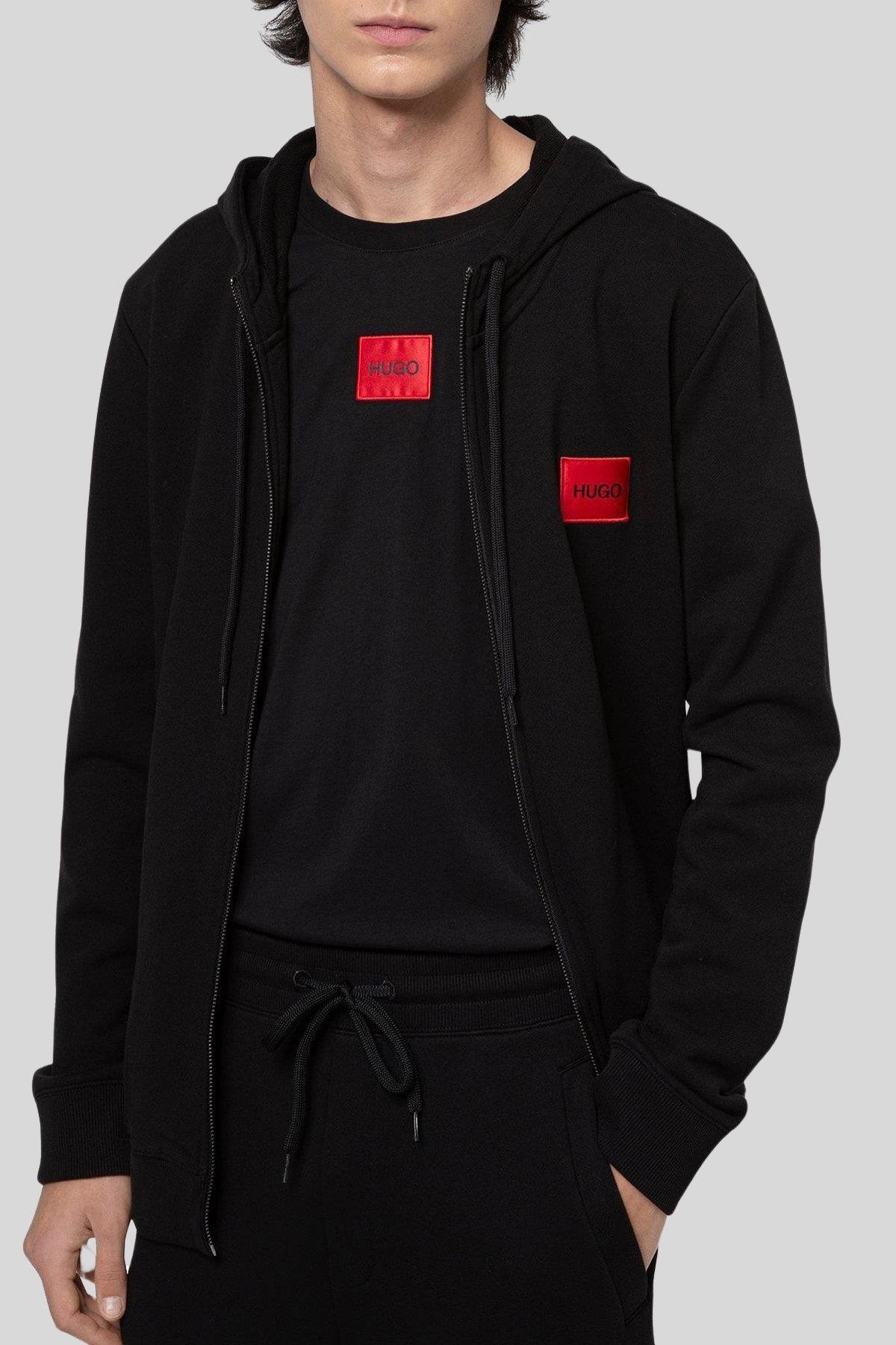 Hugo Erkek Sweatshirt Siyah