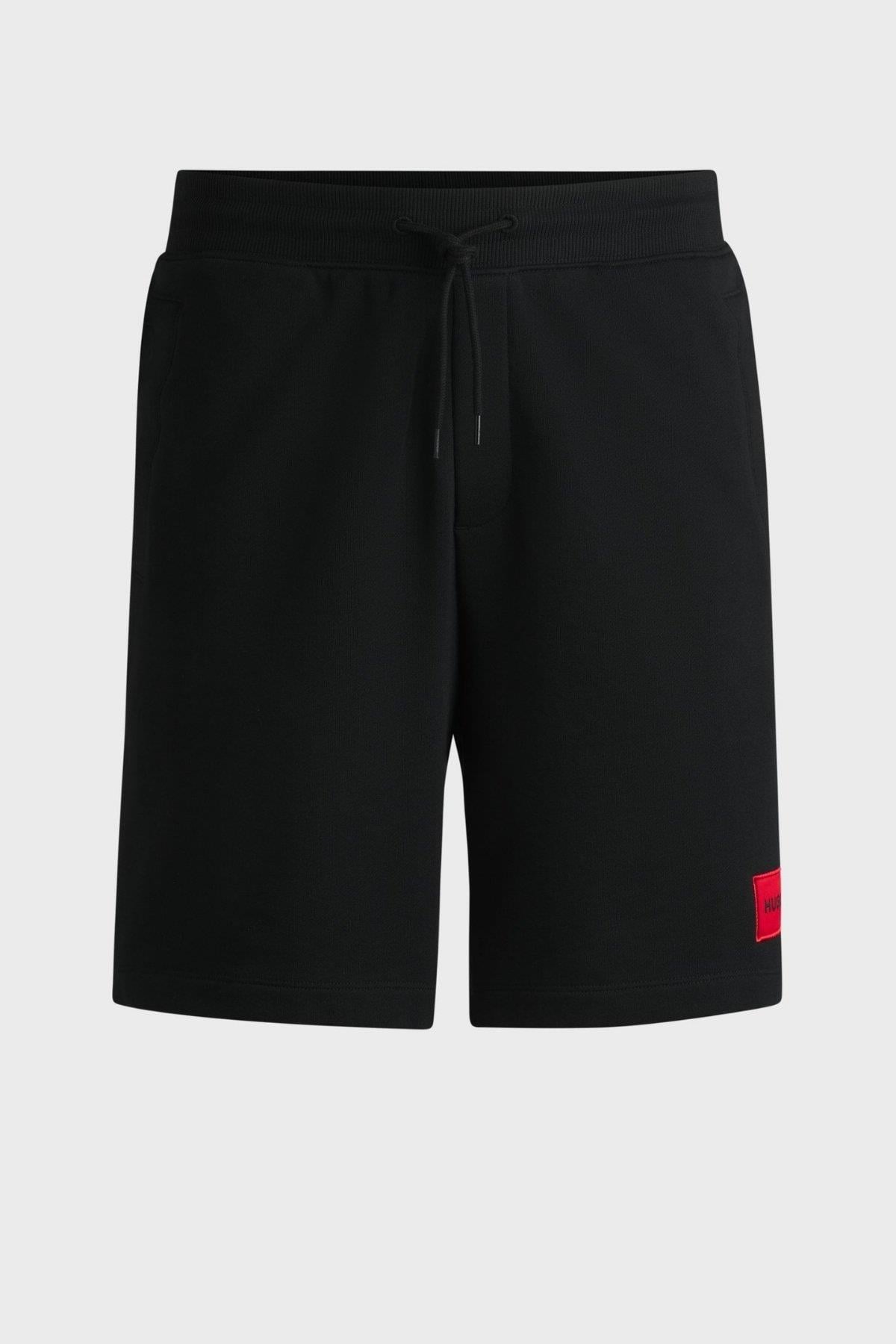 Hugo Regular Fit Erkek Bermuda Şort Siyah