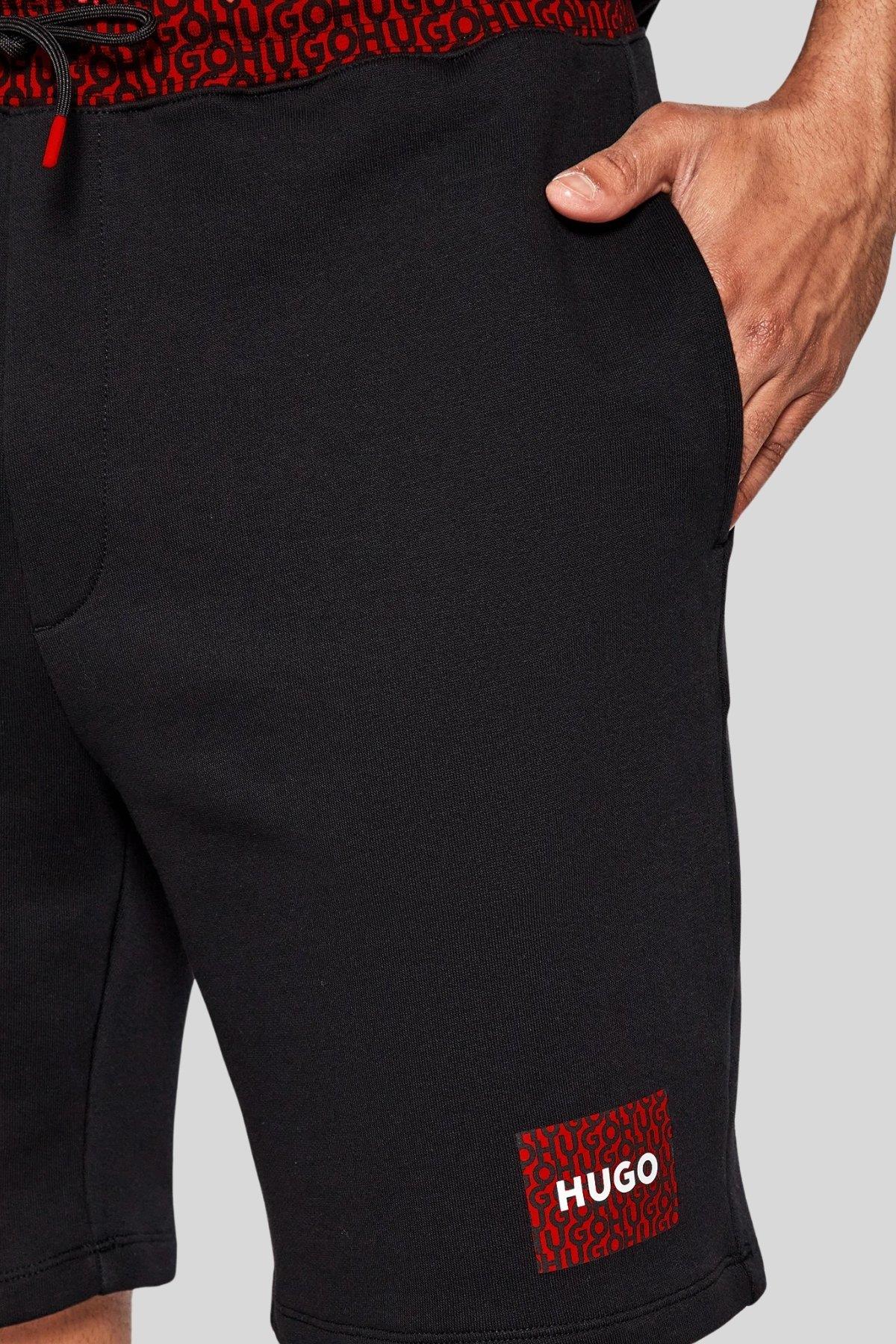 Hugo Regular Fit Erkek Şort Siyah