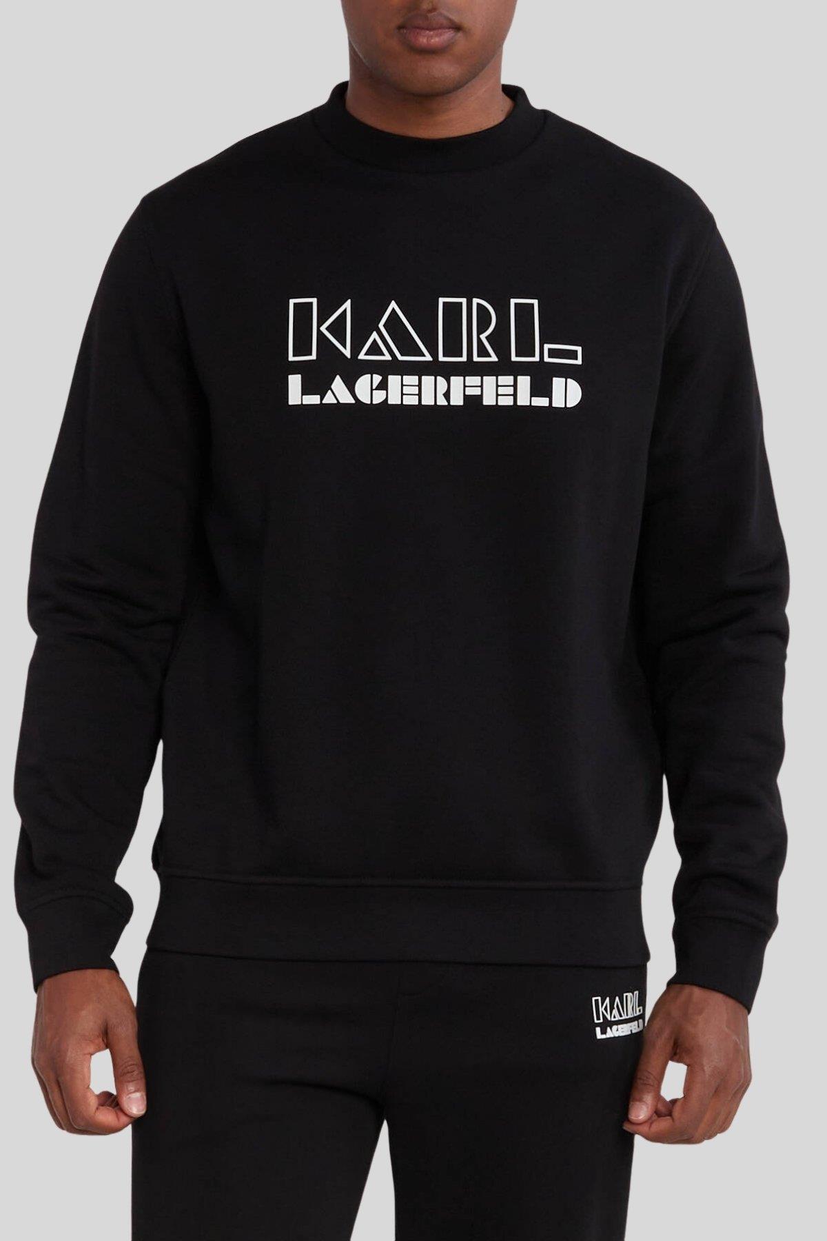 Karl Lagerfeld Erkek SweatShirt Siyah