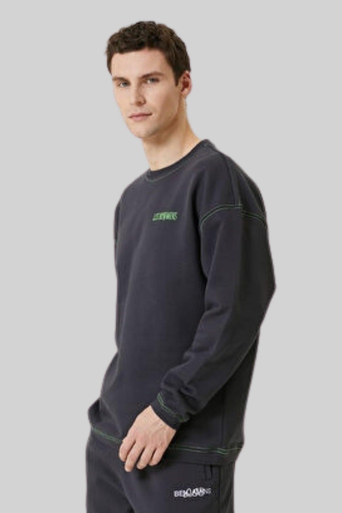 Les Benjamins Erkek Sweatshirt Gri