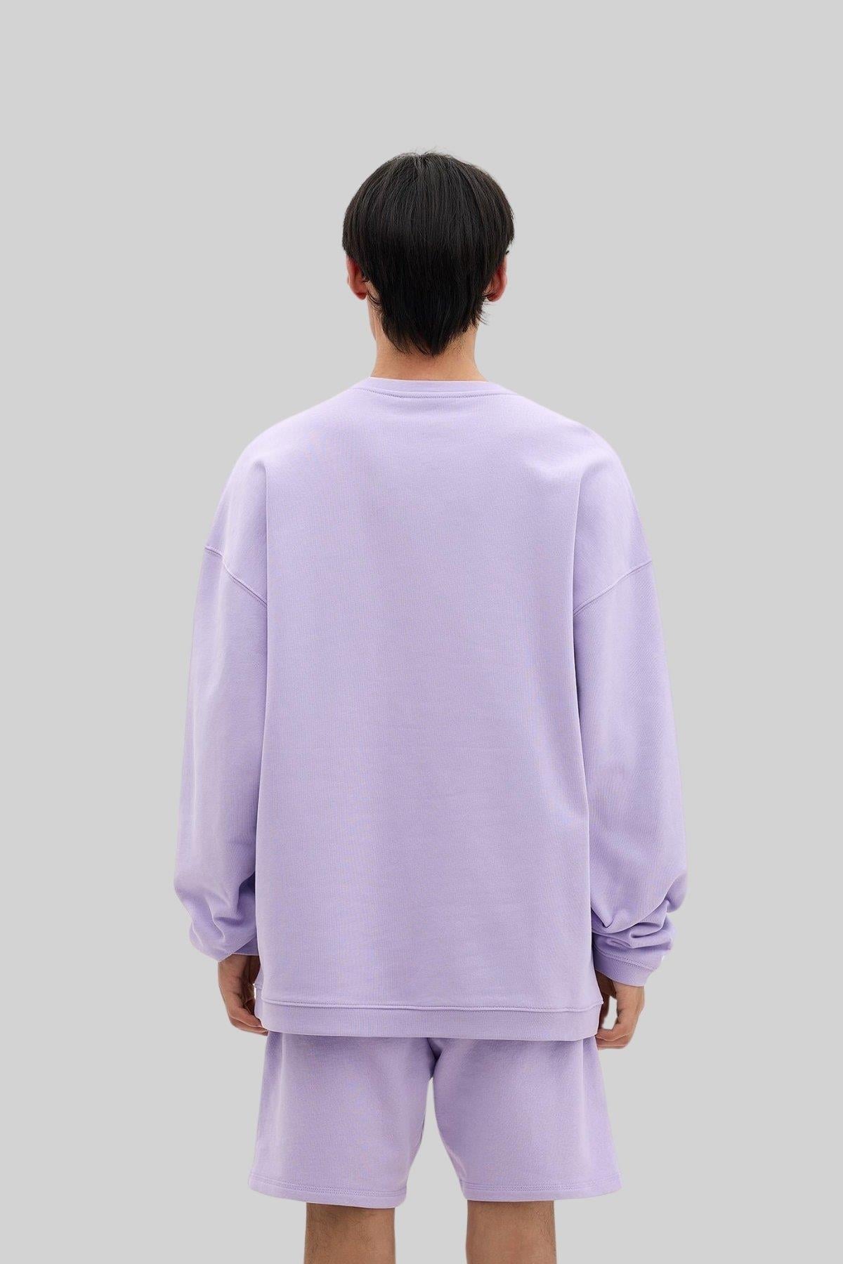 Les Benjamins Erkek Sweatshirt Lila
