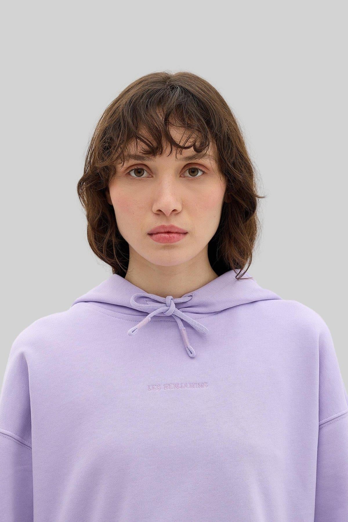 Les Benjamins Kadın Sweatshirt Lila