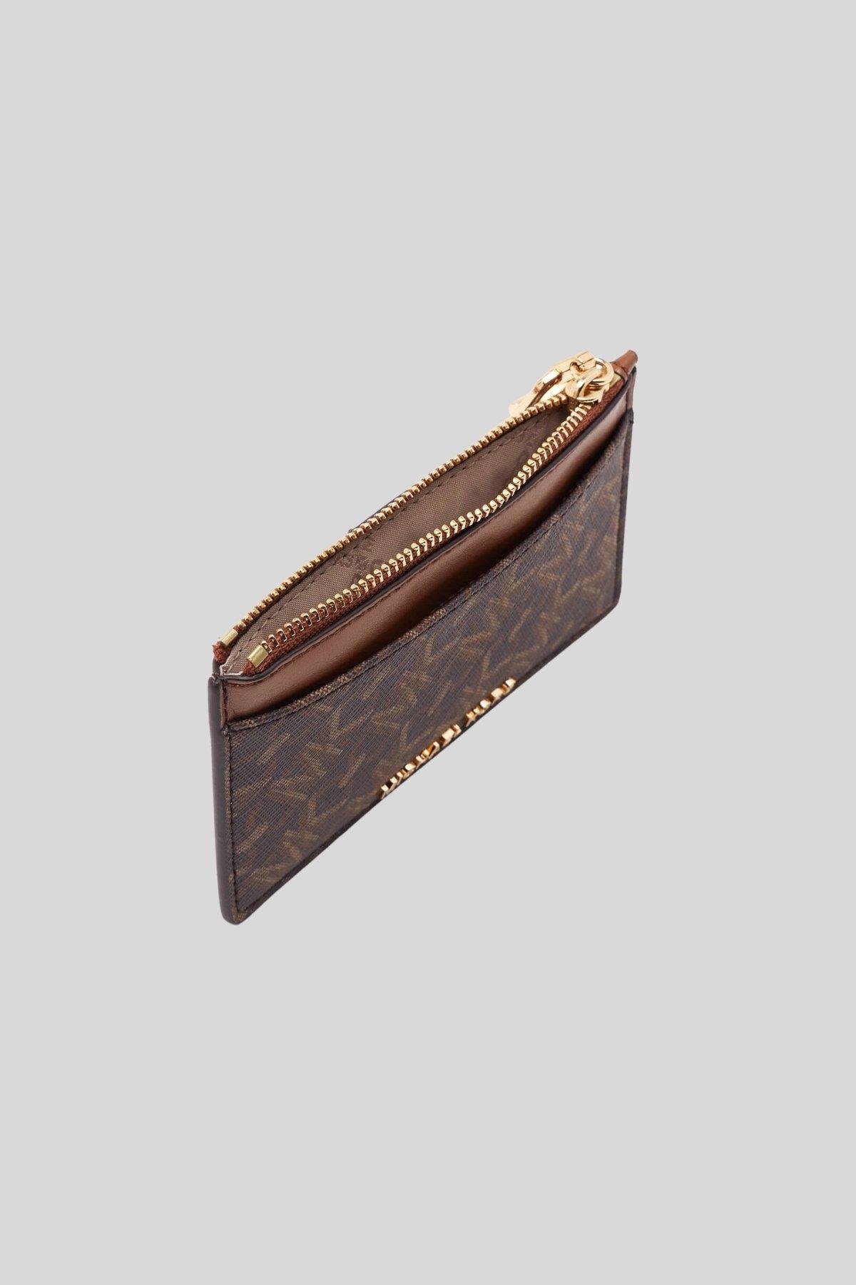 Michael Kors Kadın Deri Kartvizitlik Kahverengi