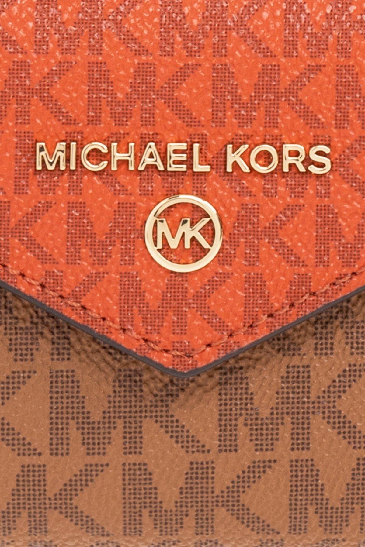 Michael Kors Kadın Jet Set Charm Cüzdan Turuncu