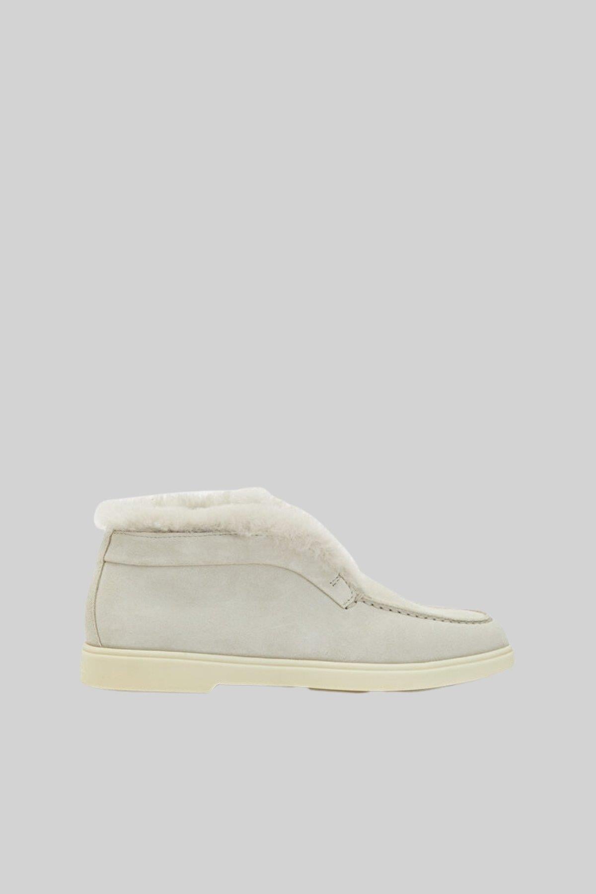 Santoni Kadın Loafer Ayakkabı Bej