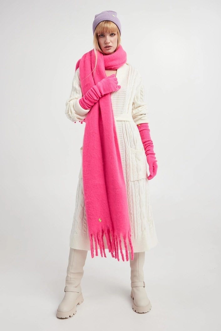 Twinset Kadın Atkı ROSA FLUO