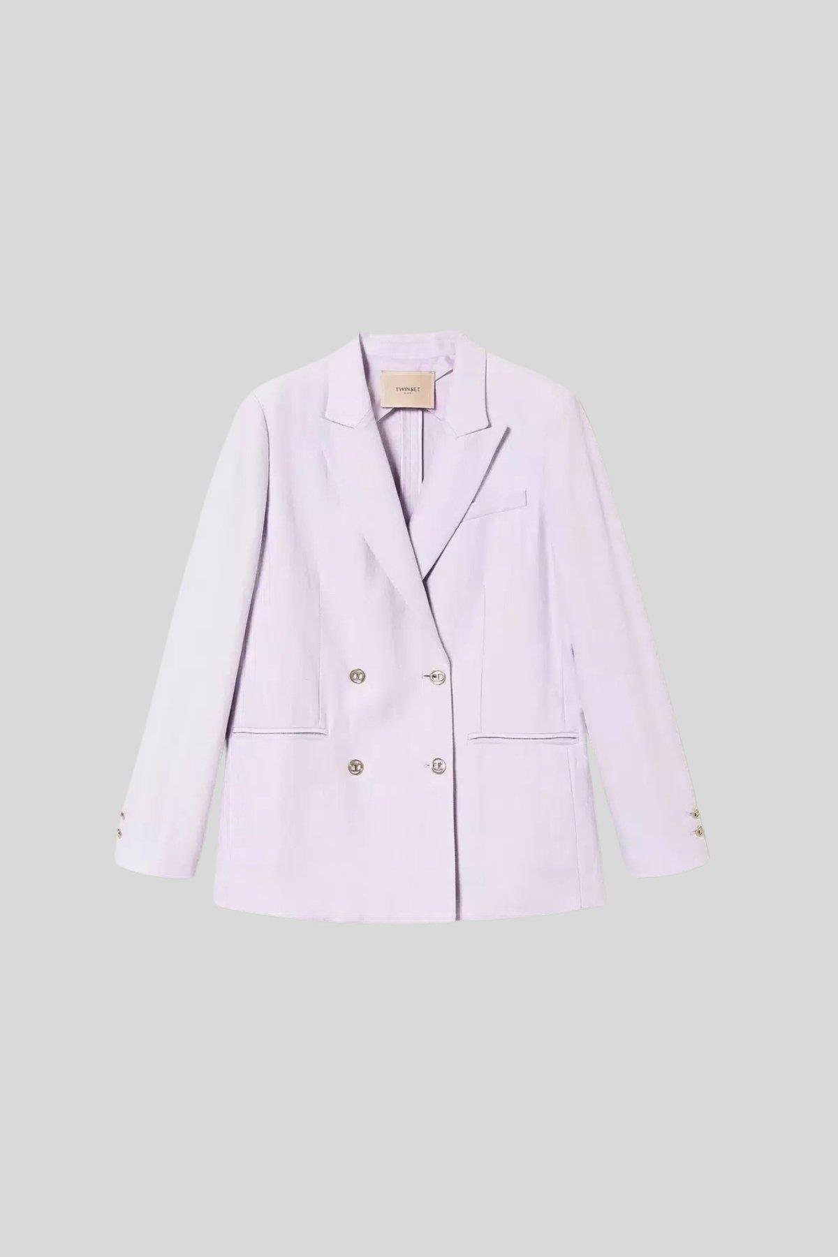 Twinset Kadın Blazer Mor