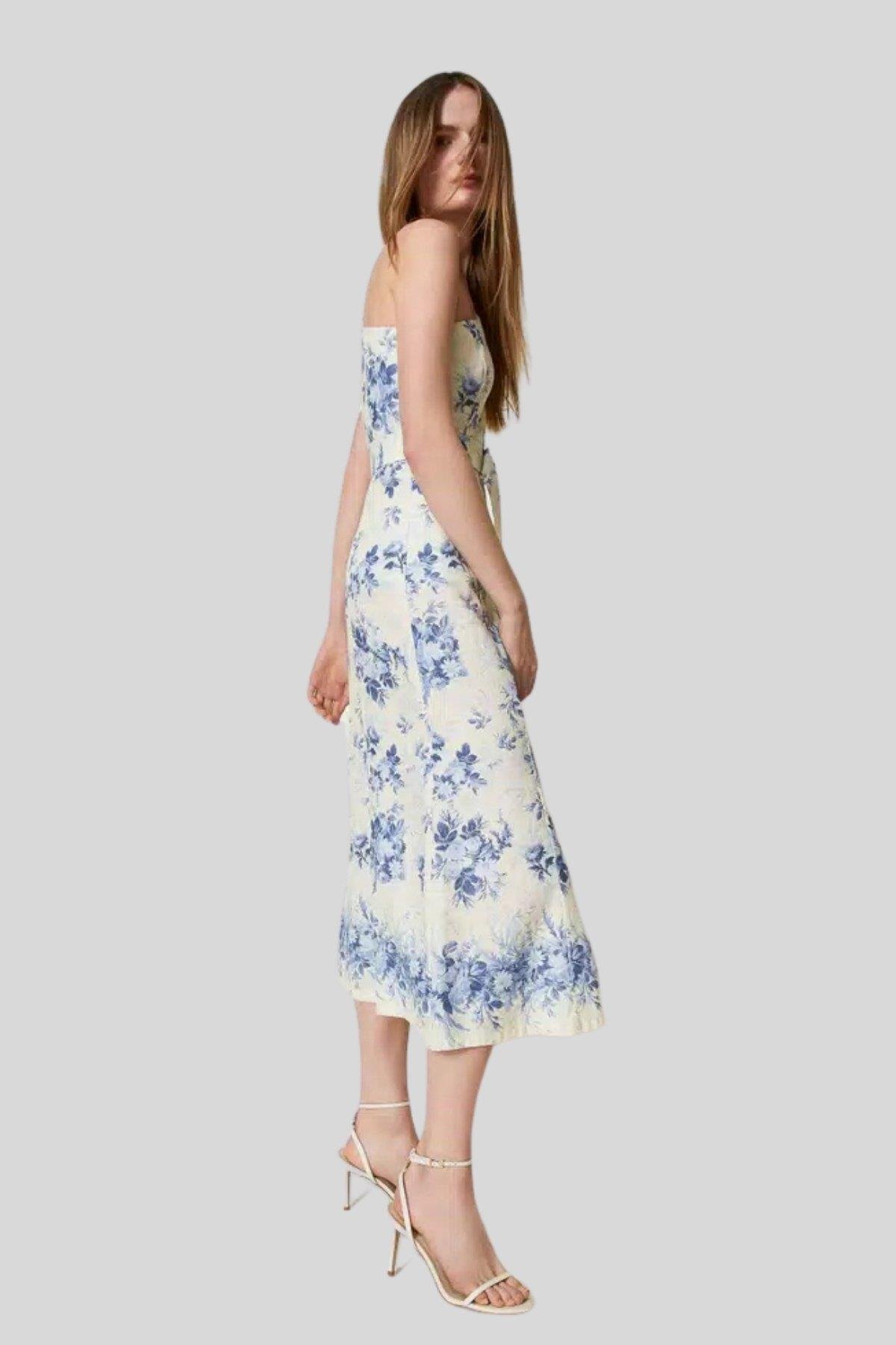 Twinset Kadın Elbise Mavi