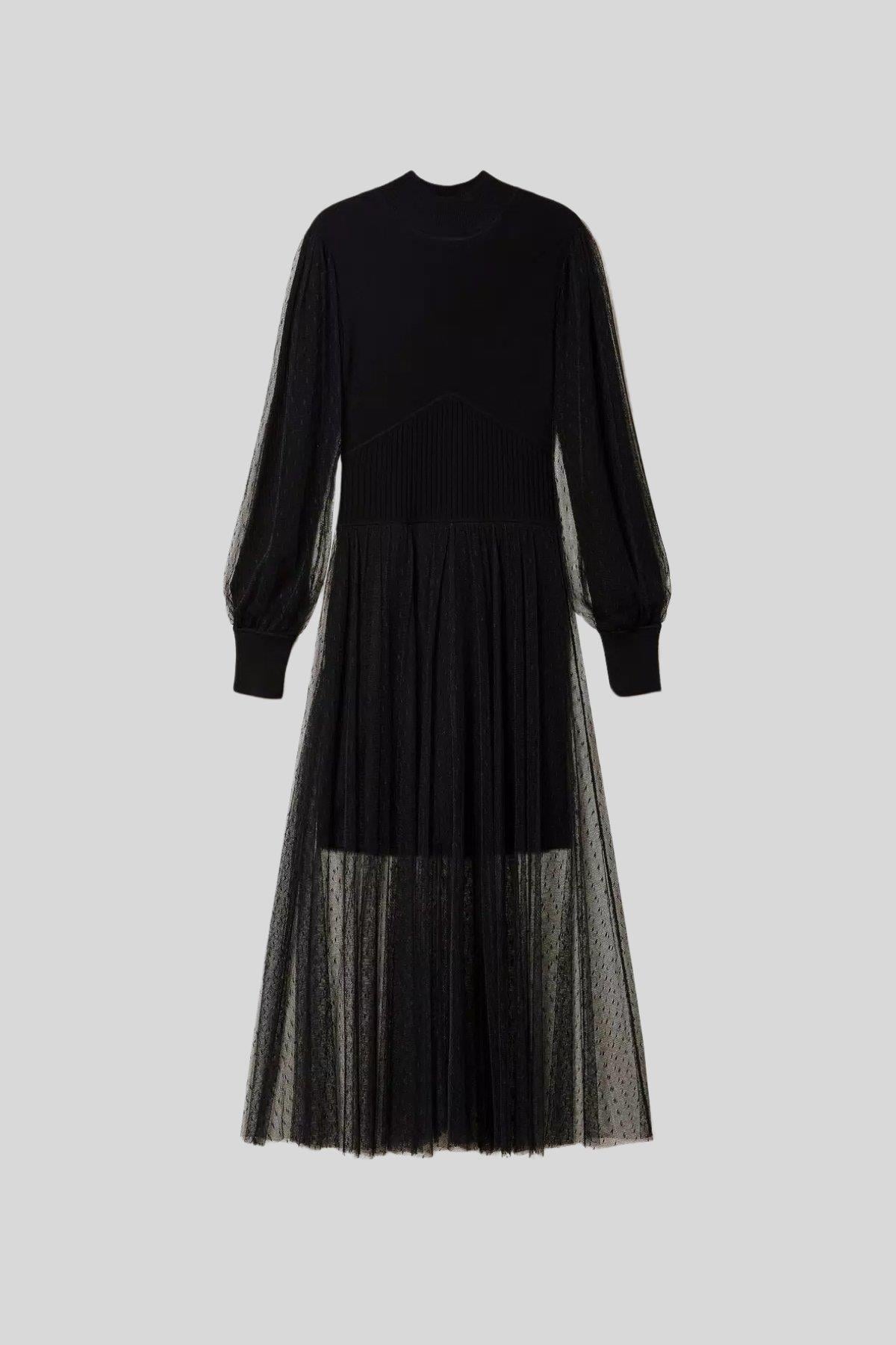 Twinset Kadın Elbise Siyah