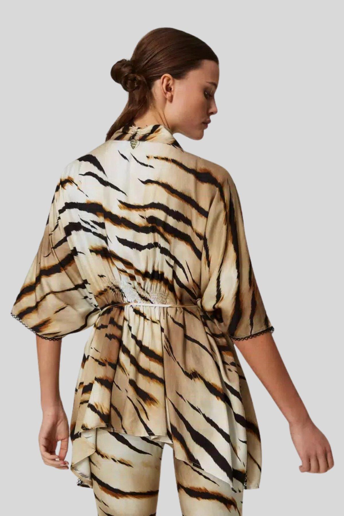 Twinset Kadın Kaftan Çok Renkli