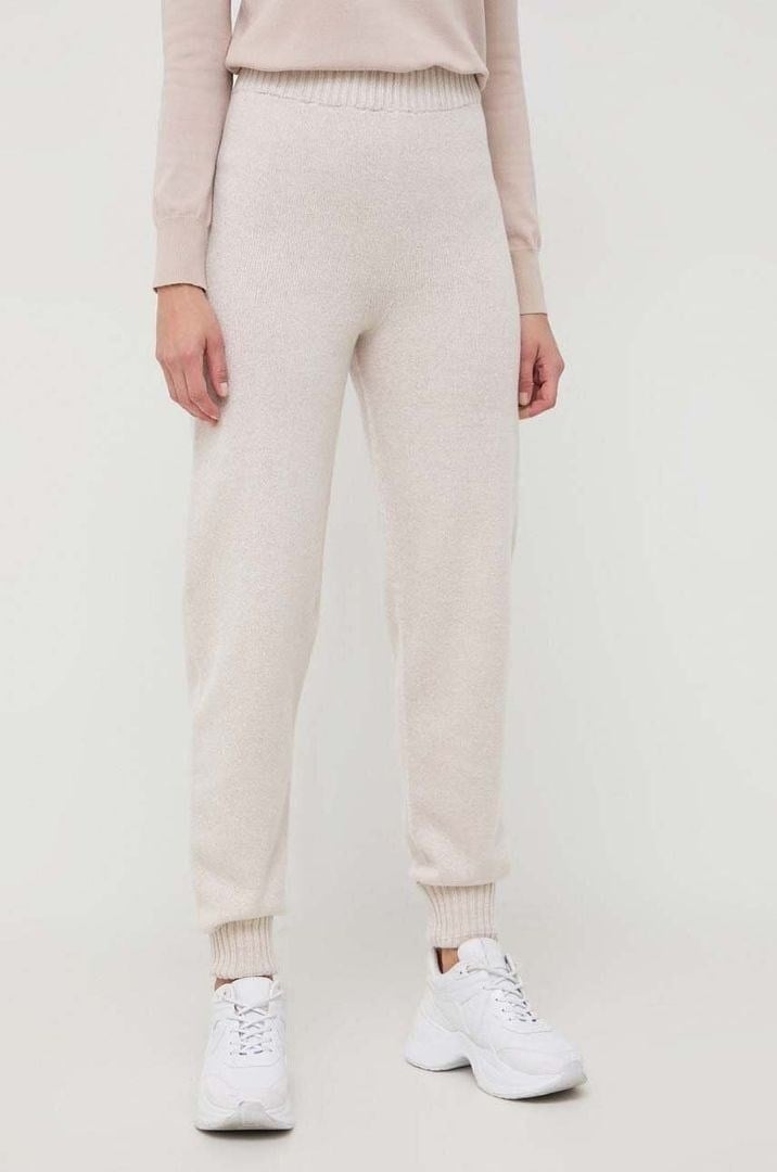 Twinset Kadın Pantolon Beyaz