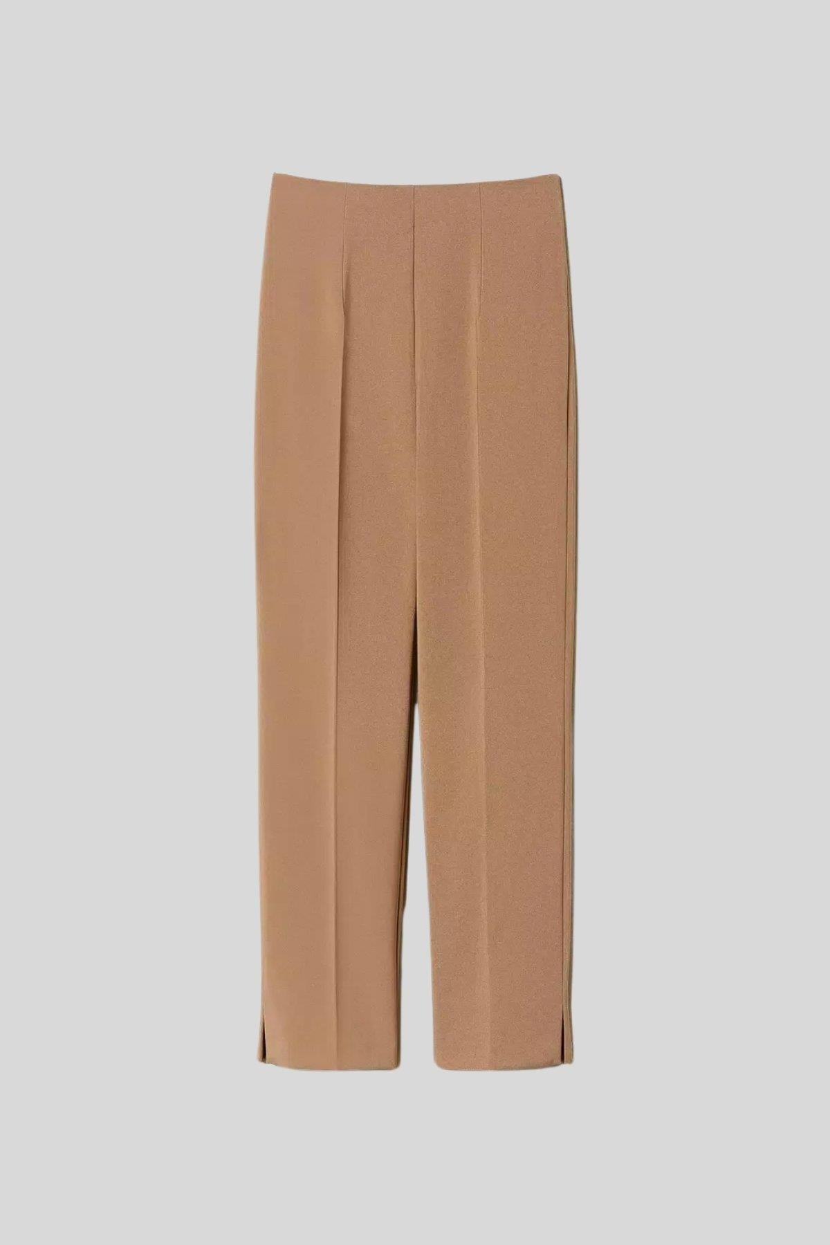 Twinset Kadın Pantolon Kahverengi