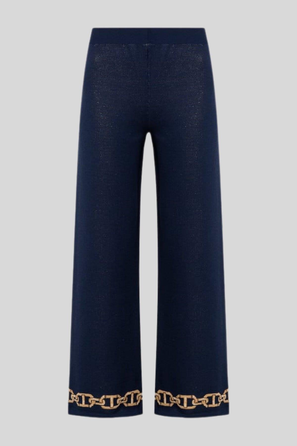 Twinset Kadın Pantolon Lacivert