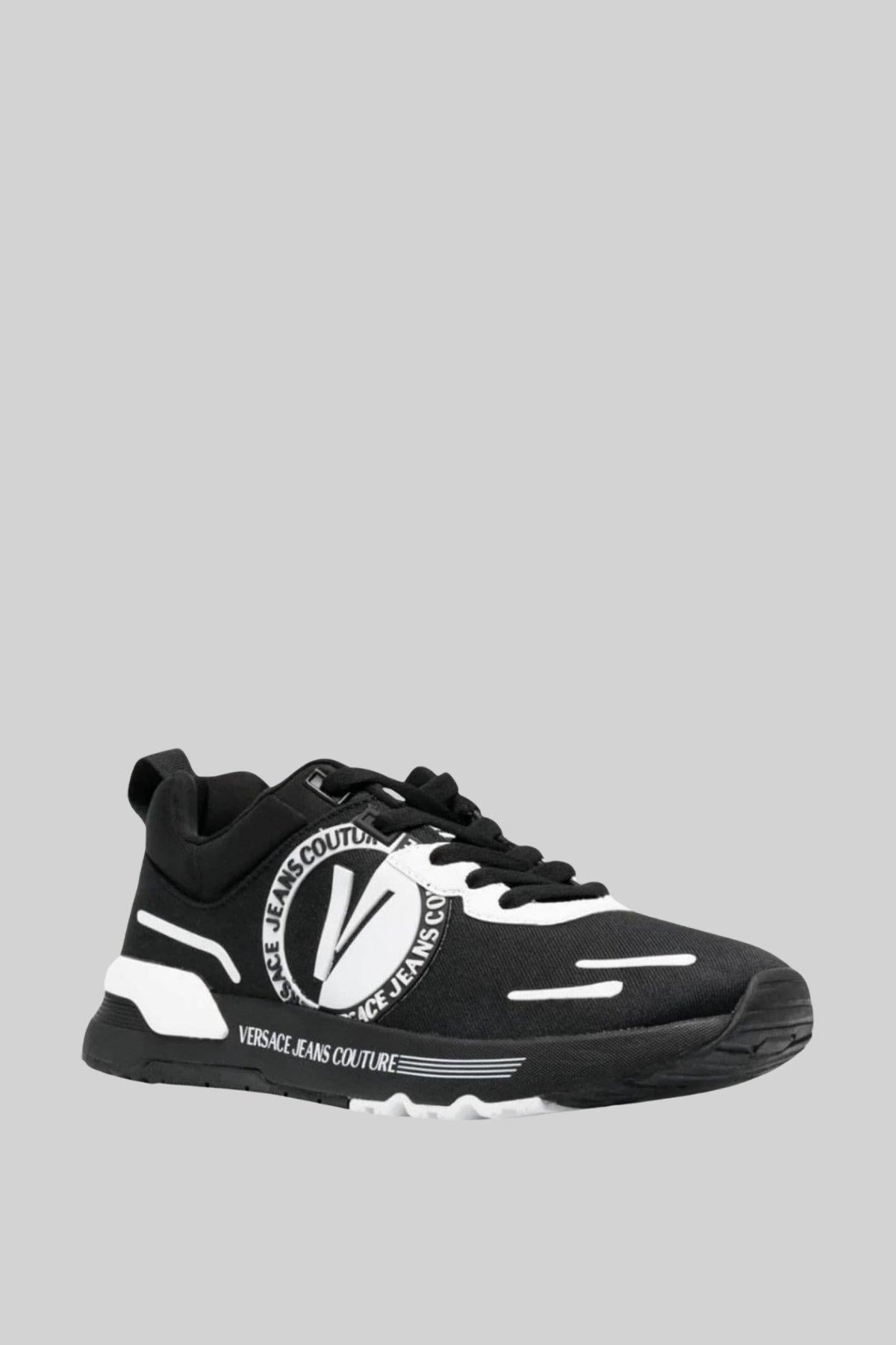 Versace Jeans Couture Erkek Dynamic Low Spor Ayakkabı Siyah