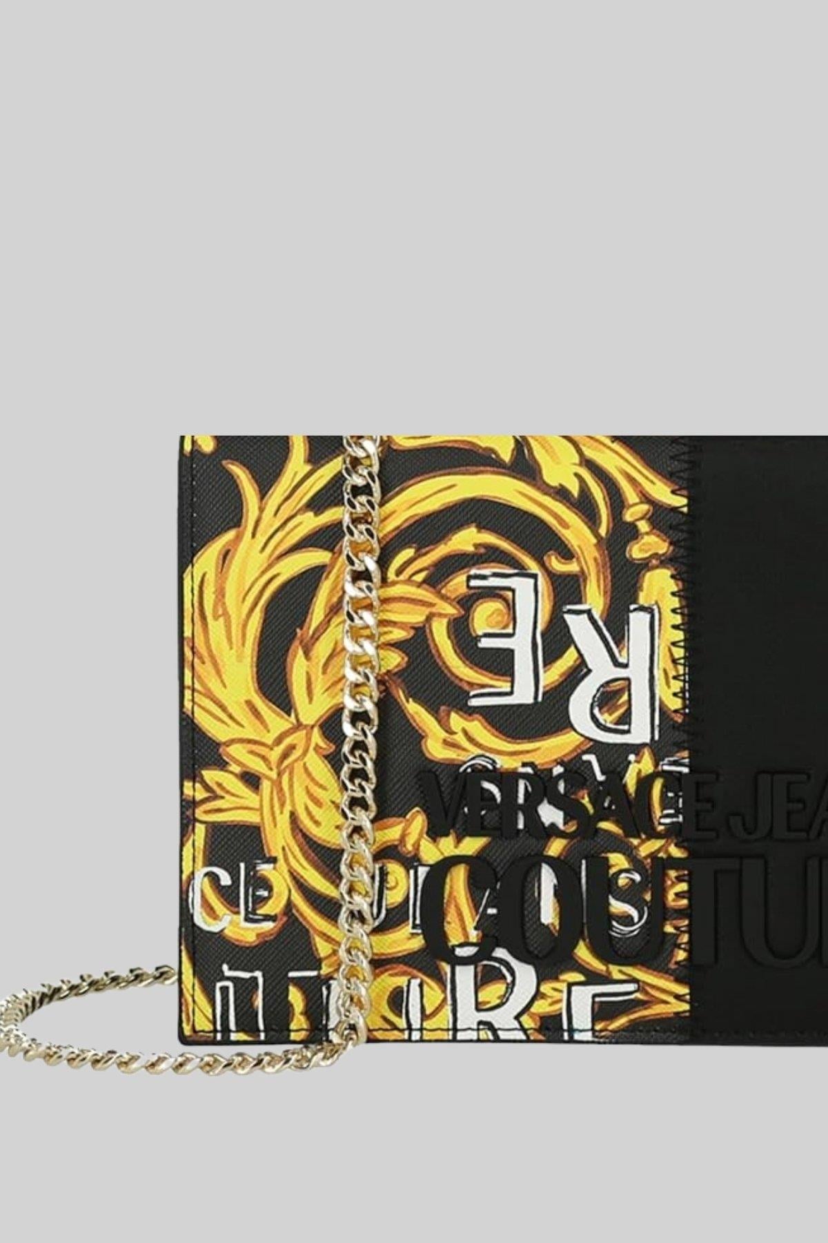 Versace Jeans Couture Kadın Çapraz Omuz Çanta Siyah