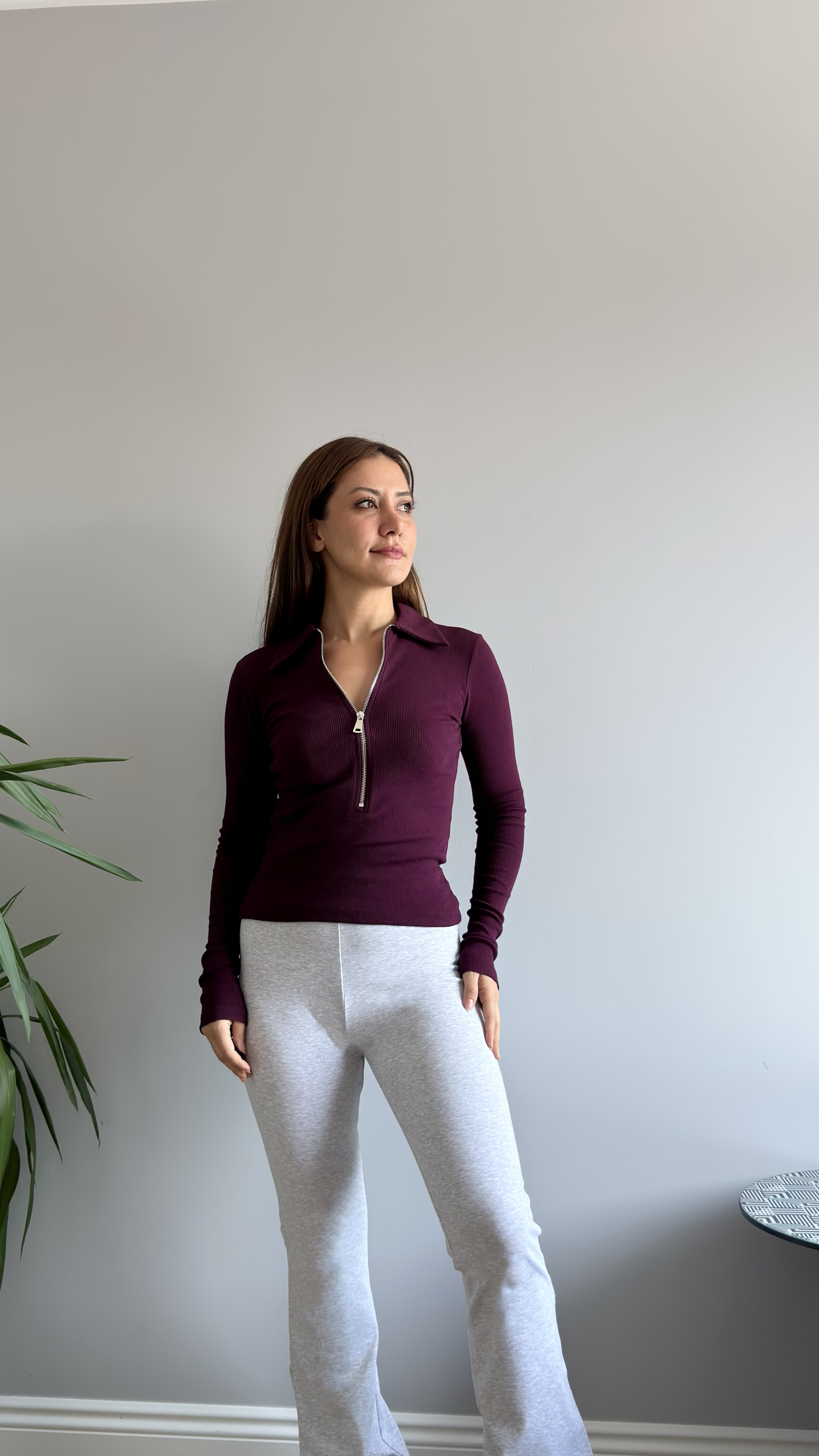 FERMUARLI UZUN KOL BODY