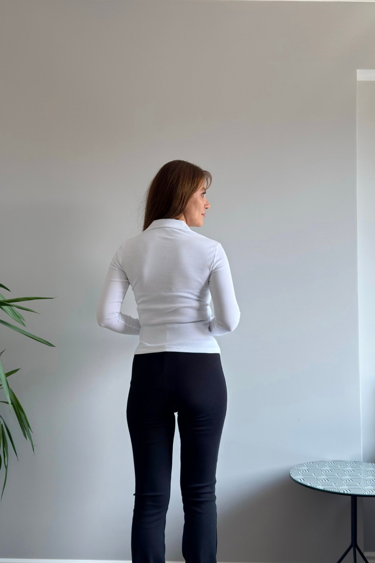 FERMUARLI UZUN KOL BODY