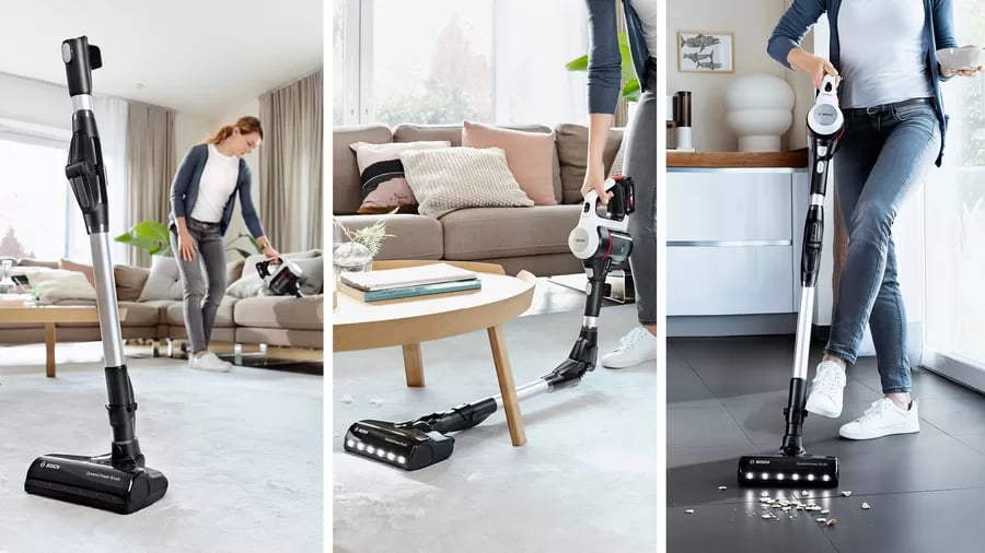 Bosch BCS711XXL Şarjlı Süpürge Unlimited 7 Beyaz