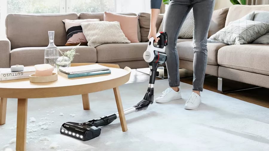 Bosch BCS711XXL Şarjlı Süpürge Unlimited 7 Beyaz