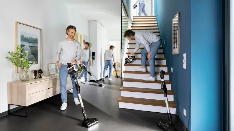 Bosch BCS711XXL Şarjlı Süpürge Unlimited 7 Beyaz