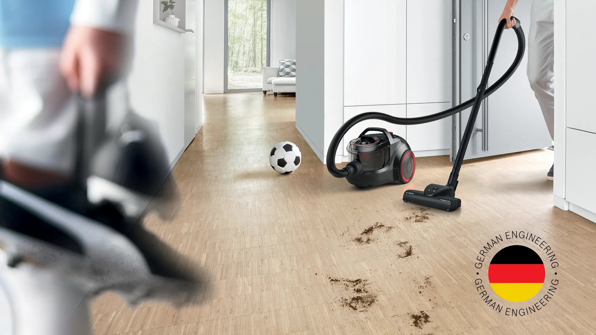 Bosch BGC21POW1 Serie 4 Toz torbasız Süpürge ProPower Siyah