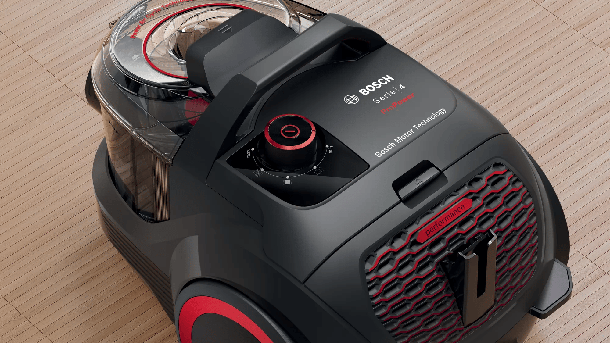 Bosch BGC21POW1 Serie 4 Toz torbasız Süpürge ProPower Siyah