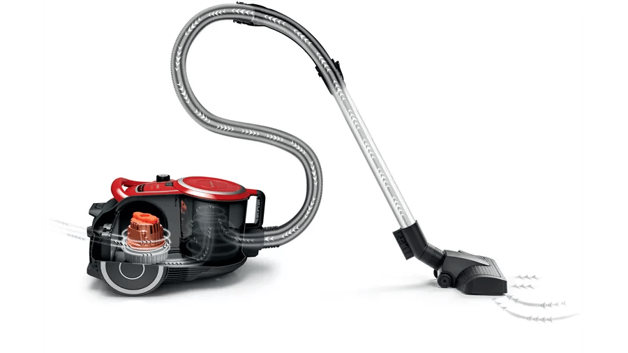Bosch BGC41Q69 Serie 6 Toz torbasız Süpürge ProSilence Kırmızı