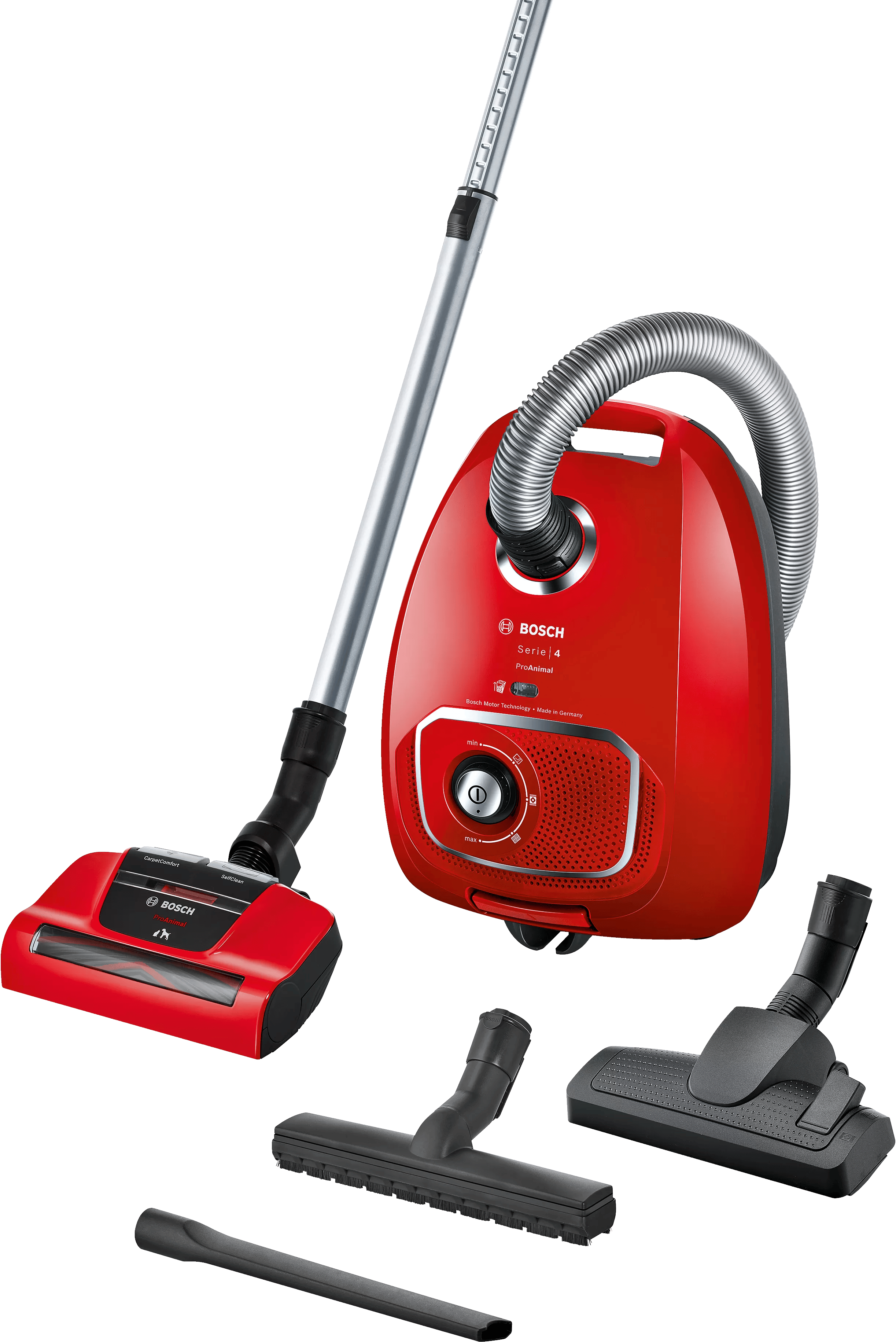 BOSCH BGLS4PET2 Serie | 4 Toz torbalı Süpürge Pro Animal Kırmızı