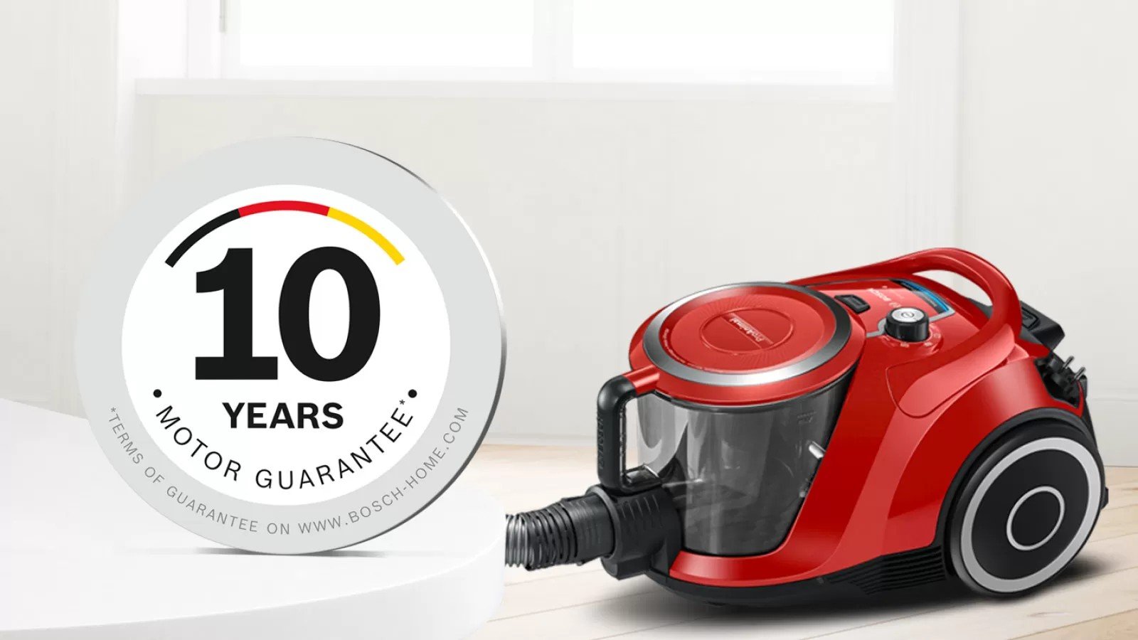 BOSCH BGS41PET1 Serie | 6 Toz torbasız SüpürgeProAnimal Kırmızı