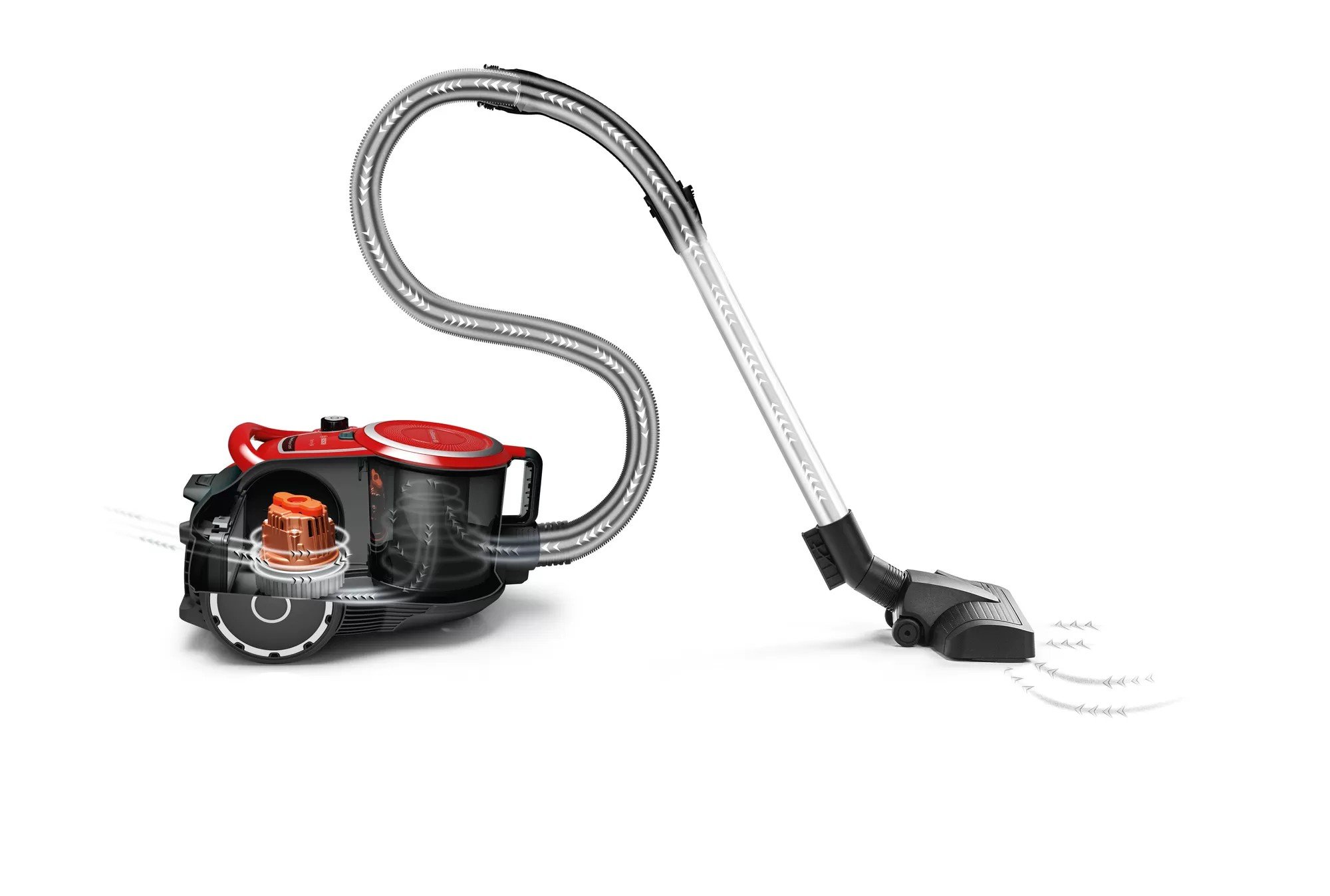 BOSCH BGS41PET1 Serie | 6 Toz torbasız SüpürgeProAnimal Kırmızı