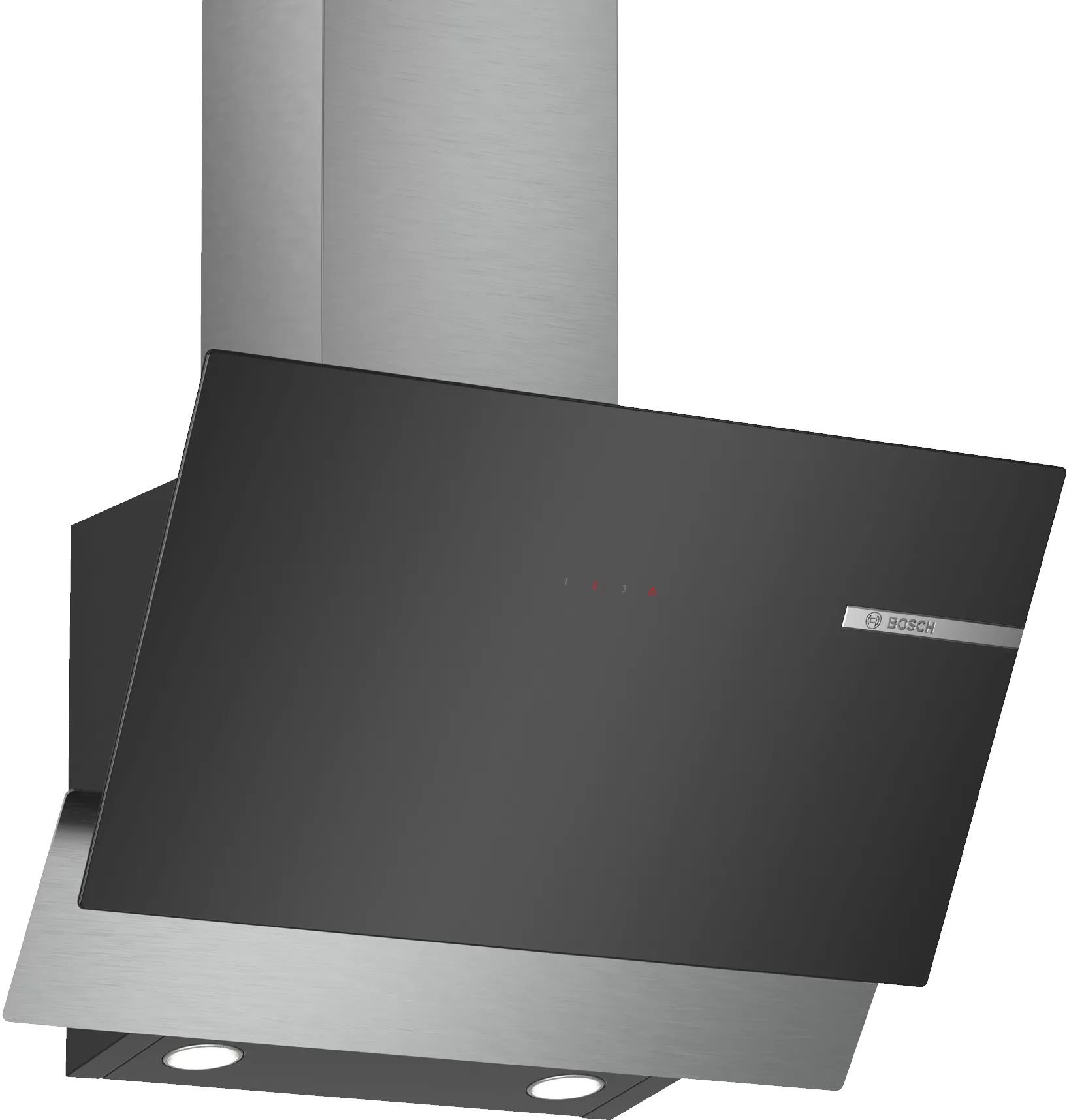 BOSCH DWK65AD60R Serie | 4 Duvar Tipi Davlumbaz60 cm Siyah Cam Yüzey