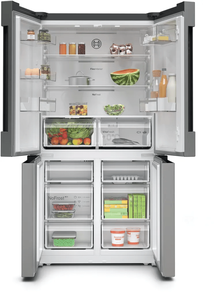 Bosch KFN96VPEA Serie 4 multi door 183 x 90.5 cm Kolay temizlenebilir Inox