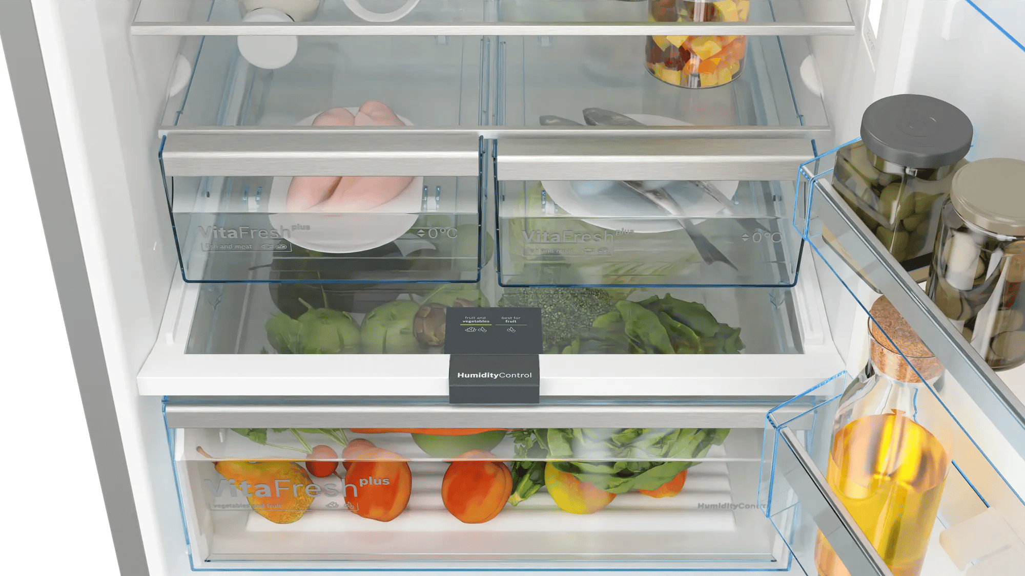 Bosch KGN56LWE0N Serie 6 Alttan Donduruculu Buzdolabı 193 x 70 cm Beyaz