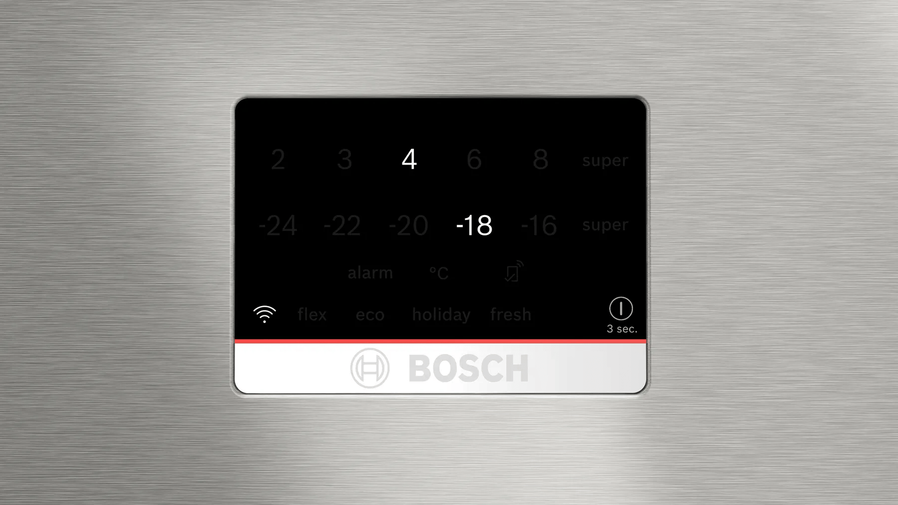 Bosch  KGP86FIC0N Serie 8 Alttan Donduruculu Buzdolabı 186 x 86 cm Kolay temizlenebilir Inox
