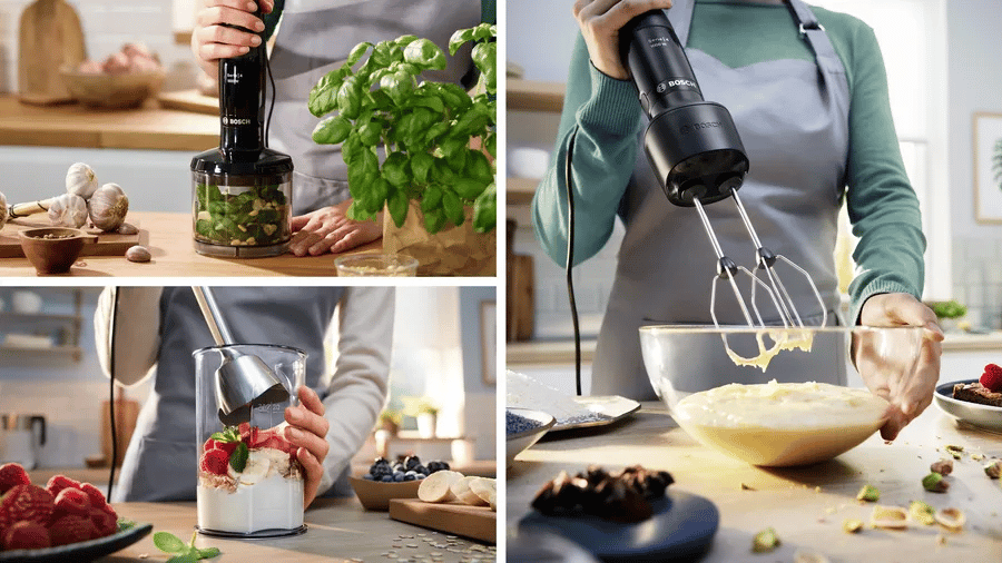 Bosch MSM4B624 Serie 4 El Blenderı ErgoMaster 1000 W Siyah, Antrasit