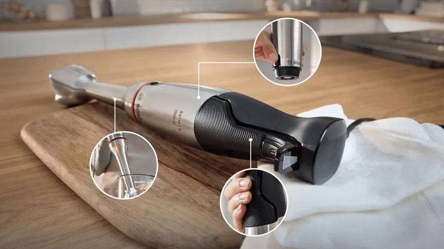 Bosch MSM6M810 Serie 6 El Blenderı ErgoMaster 1200 W Paslanmaz çelik