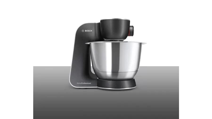 Bosch MUM59M55 Serie 4 Mutfak Makinesi MUM 5 1000 W Siyah, Gümüş