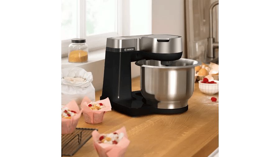 Bosch MUMS2VM00 Serie 2 Mutfak Makinesi MUM 900 W Siyah, Gümüş