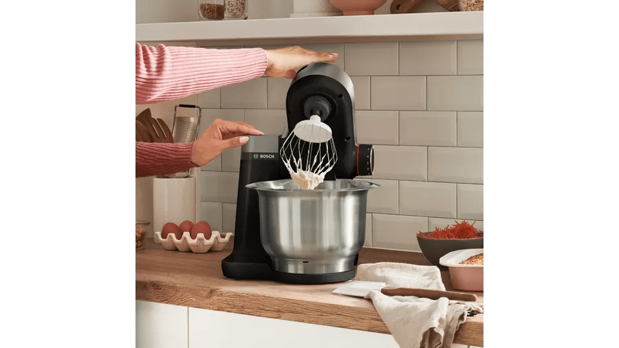 Bosch MUMS2VM00 Serie 2 Mutfak Makinesi MUM 900 W Siyah, Gümüş
