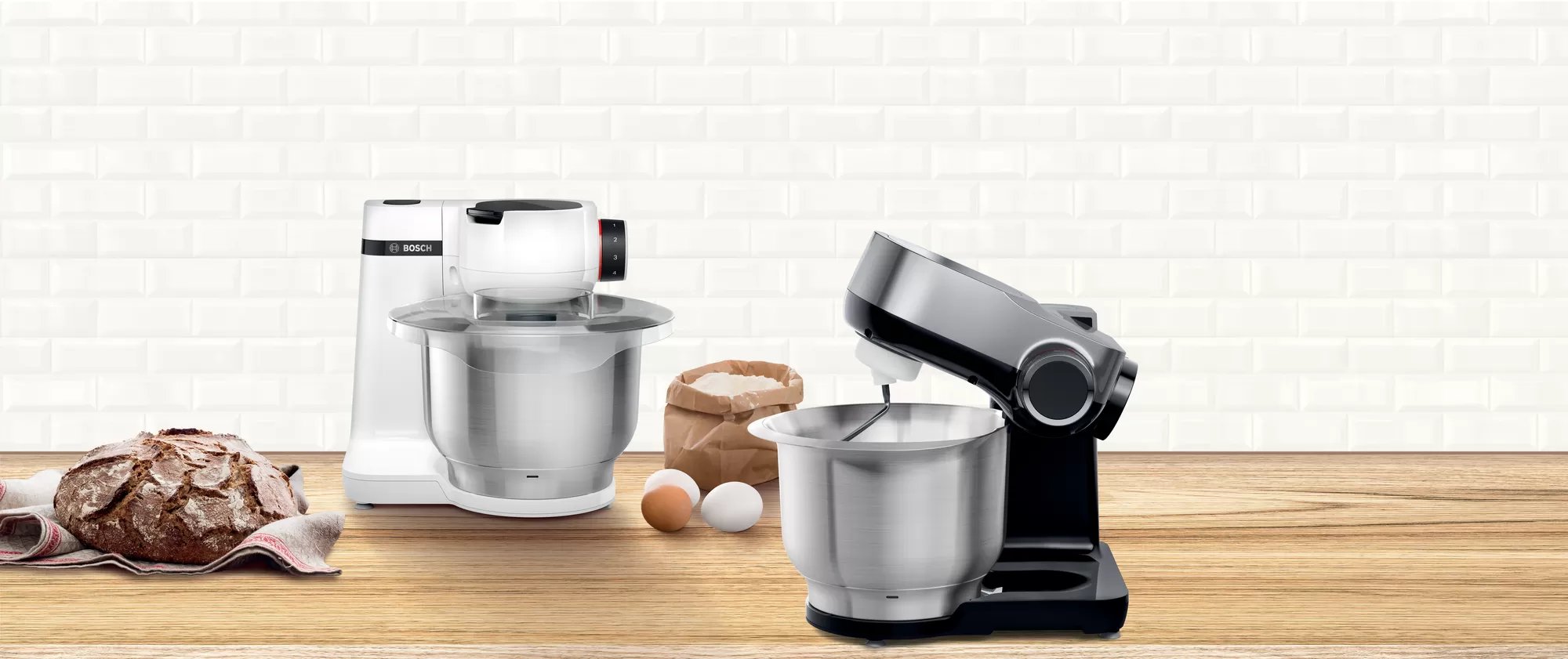 Bosch MUMS2VM40 Serie 2 Mutfak Makinesi MUM 900 W Siyah, Gümüş