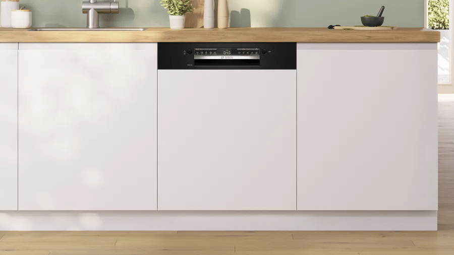 Bosch SMI4IKB50T Serie 4 Yarı Ankastre Bulaşık Makinesi 60 cm Siyah