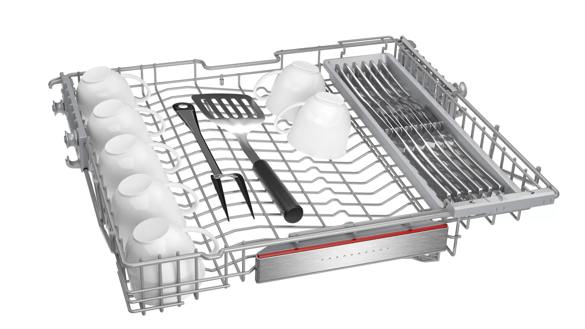 Bosch SMI8ZDS81T Serie 8 Yarı Ankastre Bulaşık Makinesi 60 cm Paslanmaz çelik