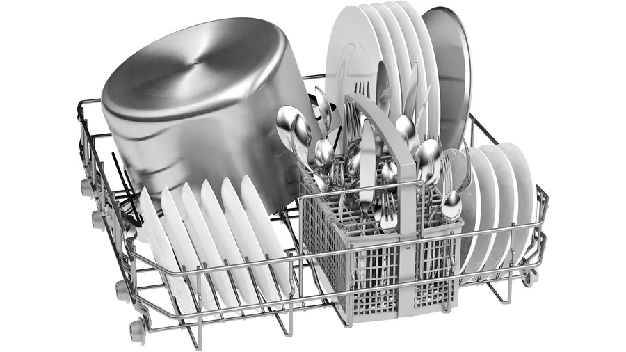 Bosch SMS44DI01T Serie 4 Solo Bulaşık Makinesi 60 cm Fırçalanmış çelik parmak izi tutmaz