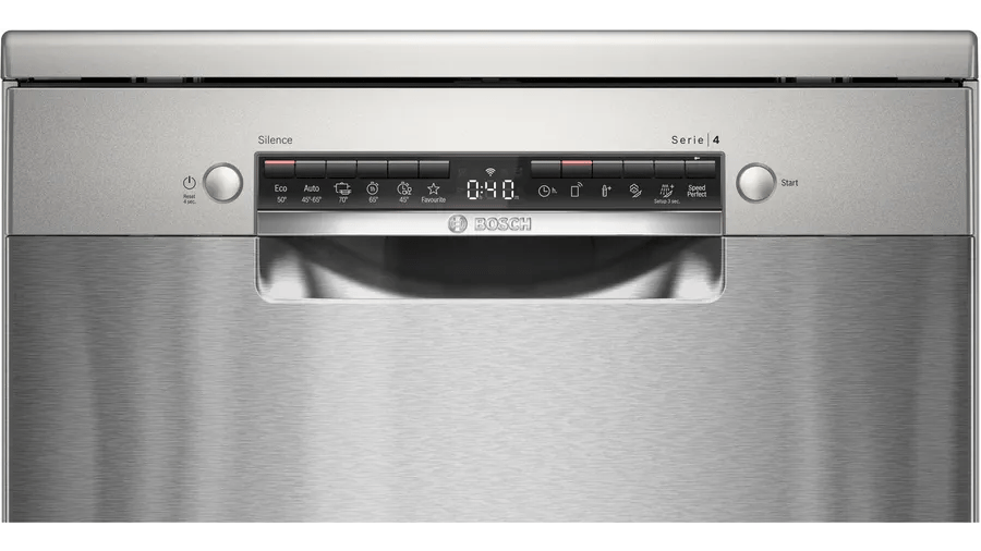 Bosch SMS4IKI62T Serie 4 Solo Bulaşık Makinesi 60 cm Fırçalanmış çelik parmak izi tutmaz