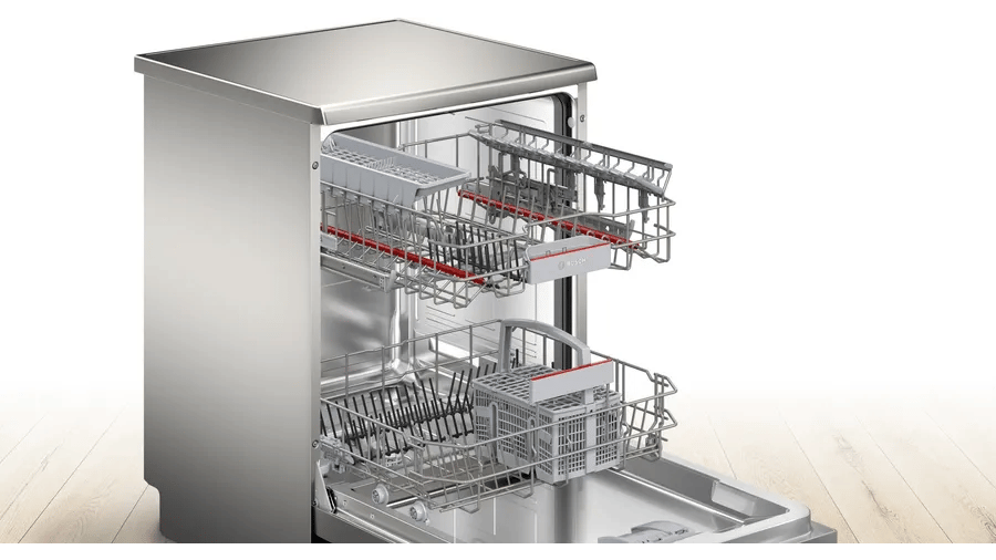 Bosch SMS4IKI62T Serie 4 Solo Bulaşık Makinesi 60 cm Fırçalanmış çelik parmak izi tutmaz