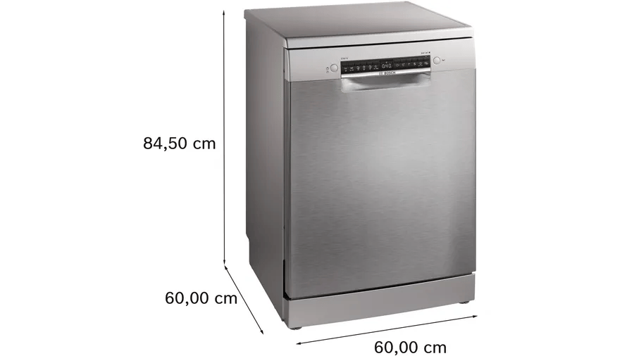 Bosch SMS4IKI62T Serie 4 Solo Bulaşık Makinesi 60 cm Fırçalanmış çelik parmak izi tutmaz