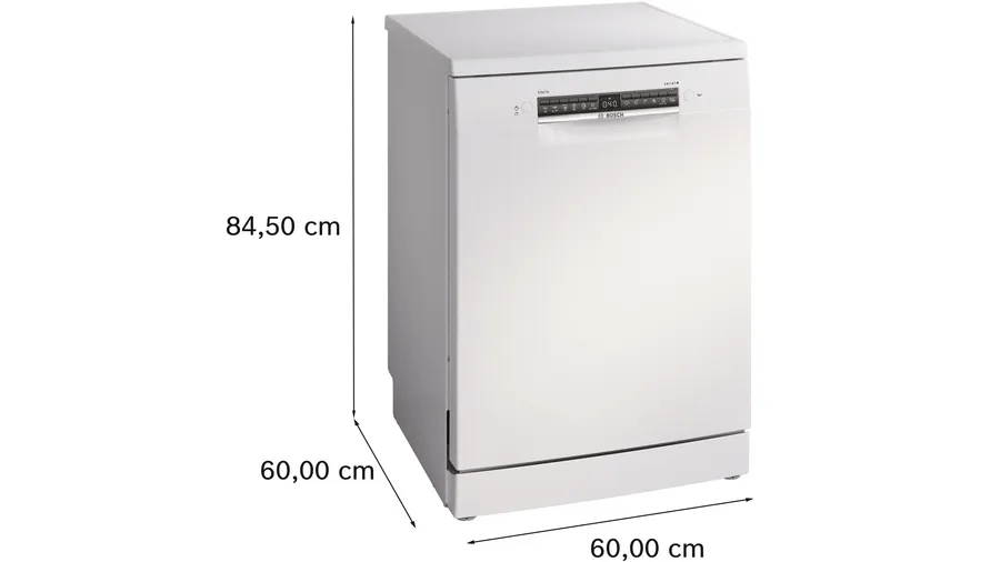 Bosch SMS4IKW62T Serie 4 Solo Bulaşık Makinesi 60 cm Beyaz