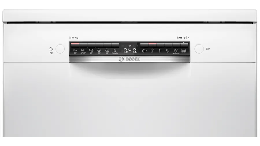 Bosch SMS4IKW62T Serie 4 Solo Bulaşık Makinesi 60 cm Beyaz