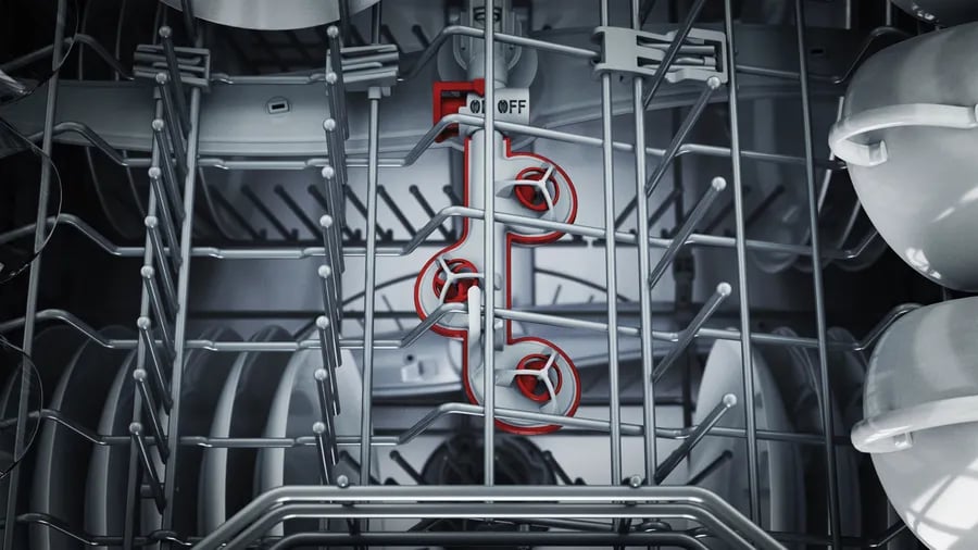 Bosch SMS6EAI81T Serie 6 Solo Bulaşık Makinesi 60 cm Fırçalanmış çelik parmak izi tutmaz